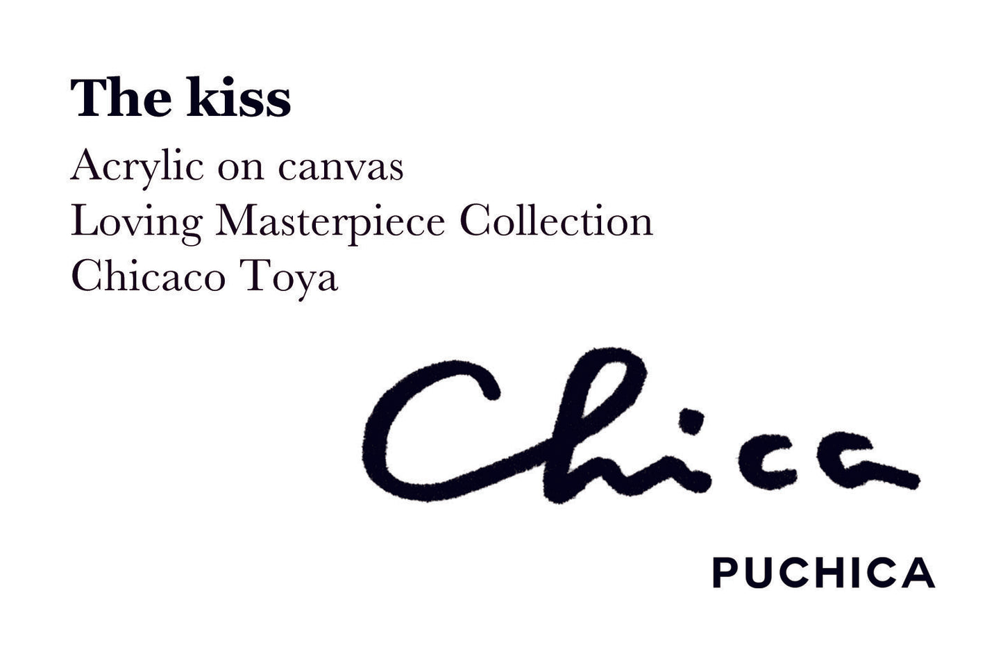 CHICACO TOYA / The Kiss Tote Bag / 064304