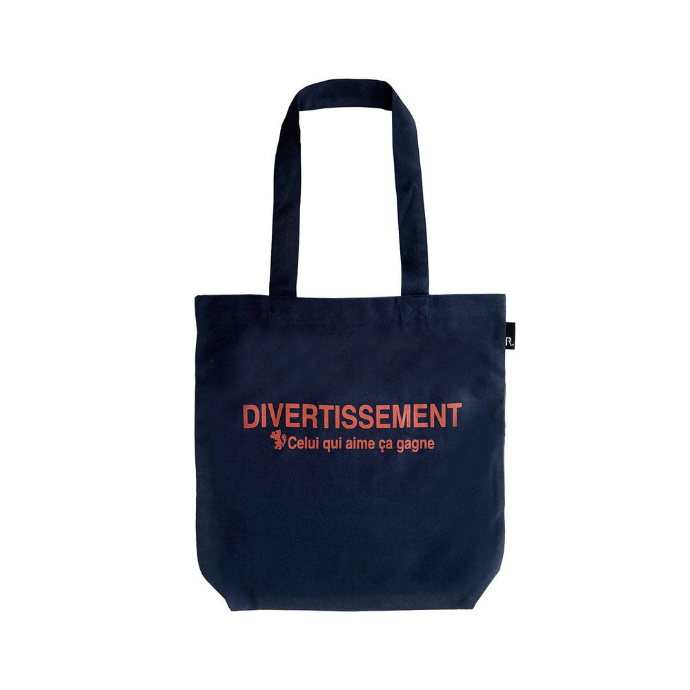 リサイクルコットン トートバッグ "DIVERTISSEMENT" / 108603