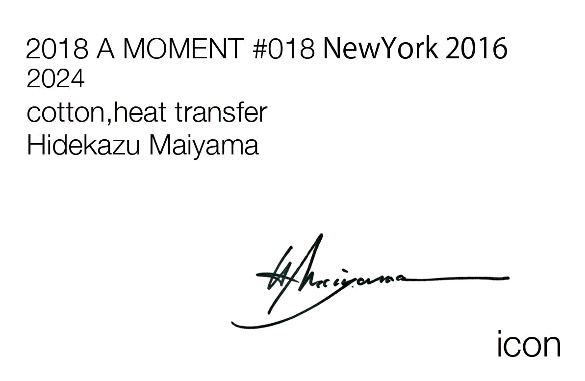 舞山秀一 / 2018 A MOMENT #018 NewYork 2016 / 11207