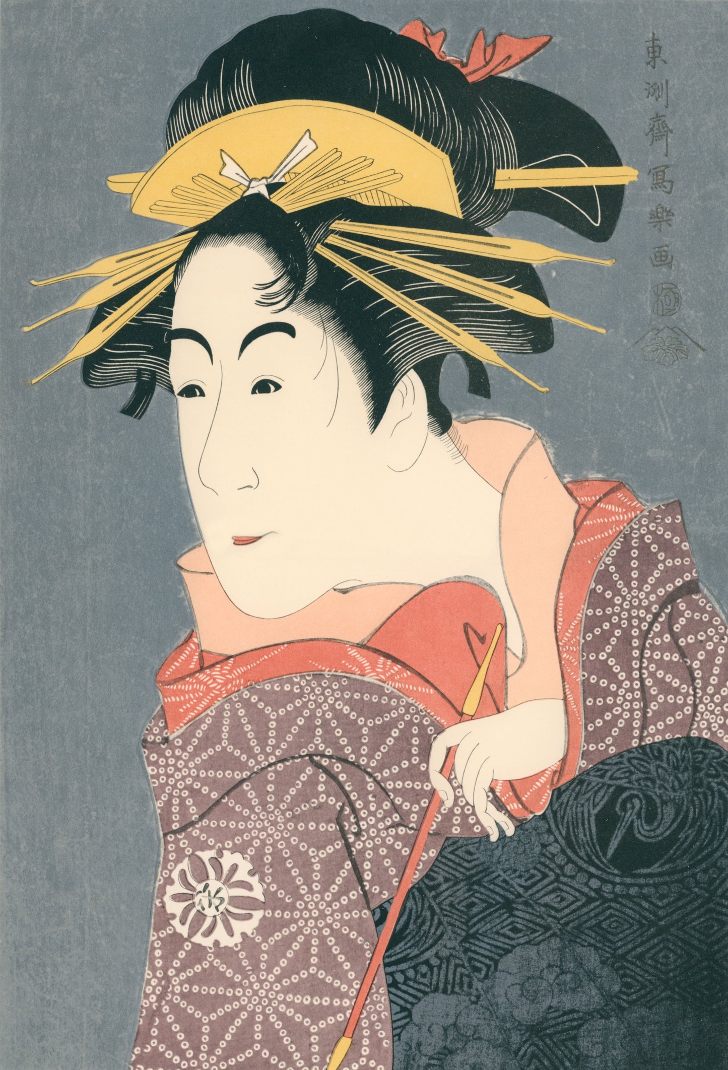 MAEKAKE Series / 浮世絵 : 江戸トートバッグ / 064105