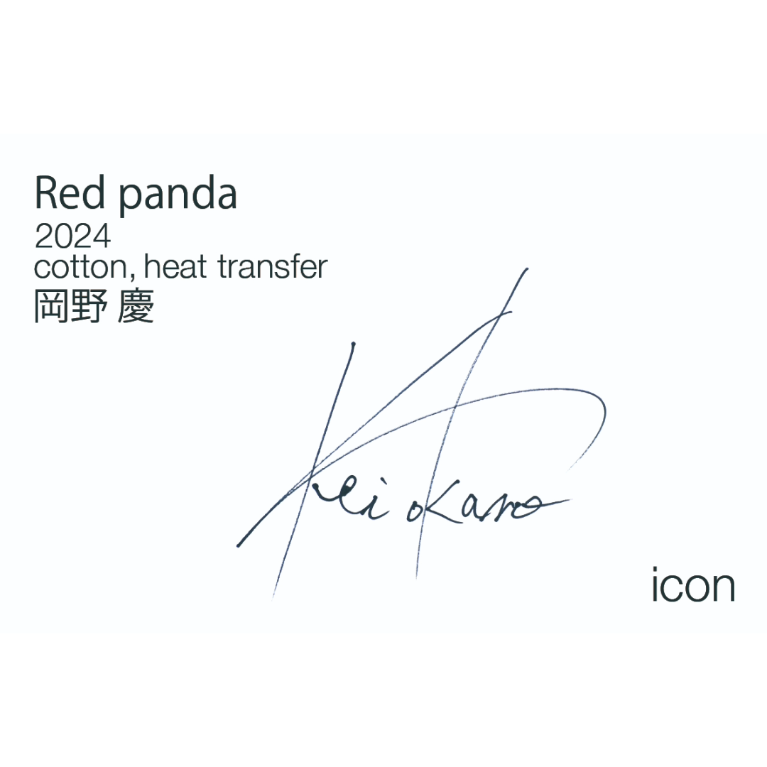 Kei Okano x ROOTOTE / Red panda tote bag / 062603