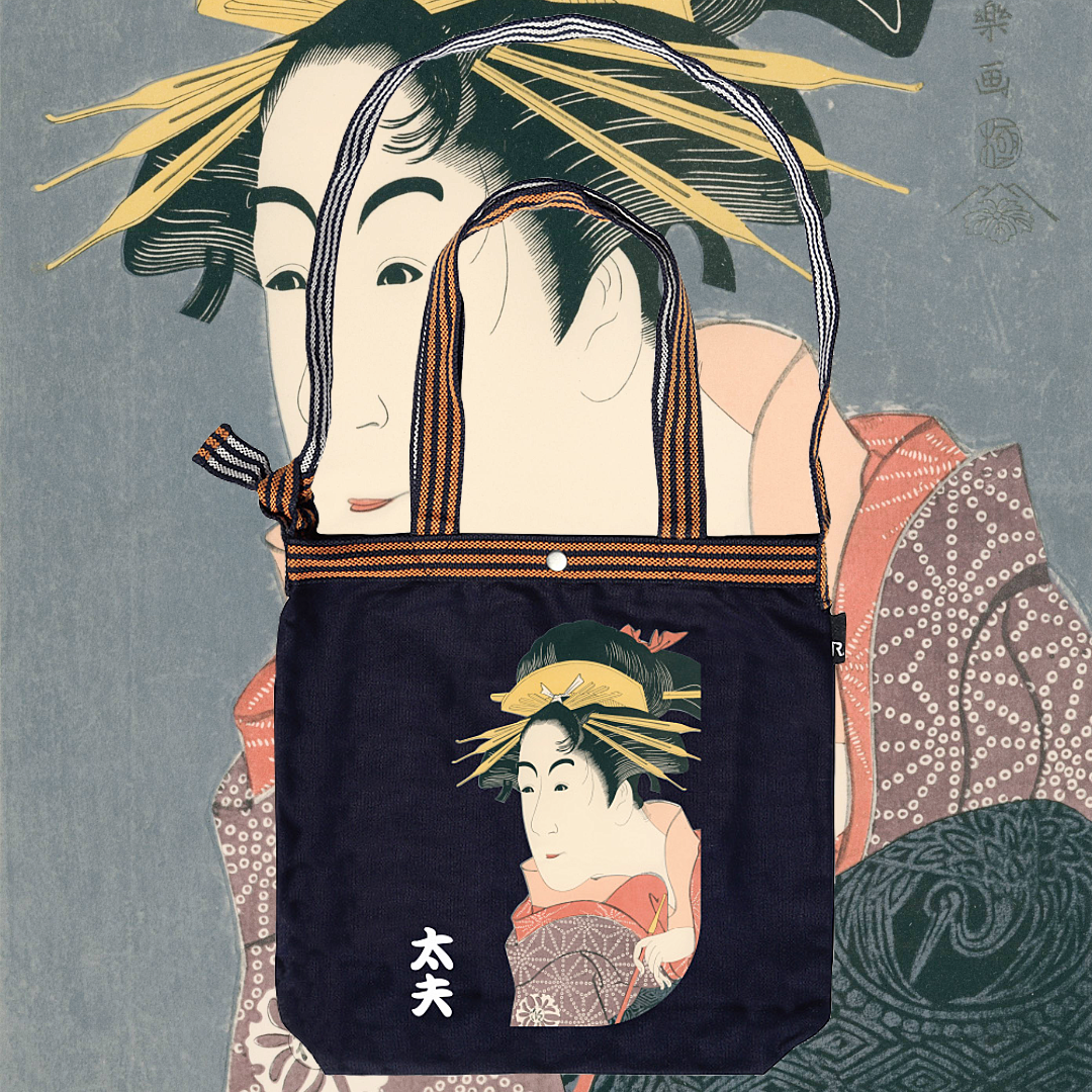 MAEKAKE Series / Ukiyo-e: Tayuu Tote Bag / 064107