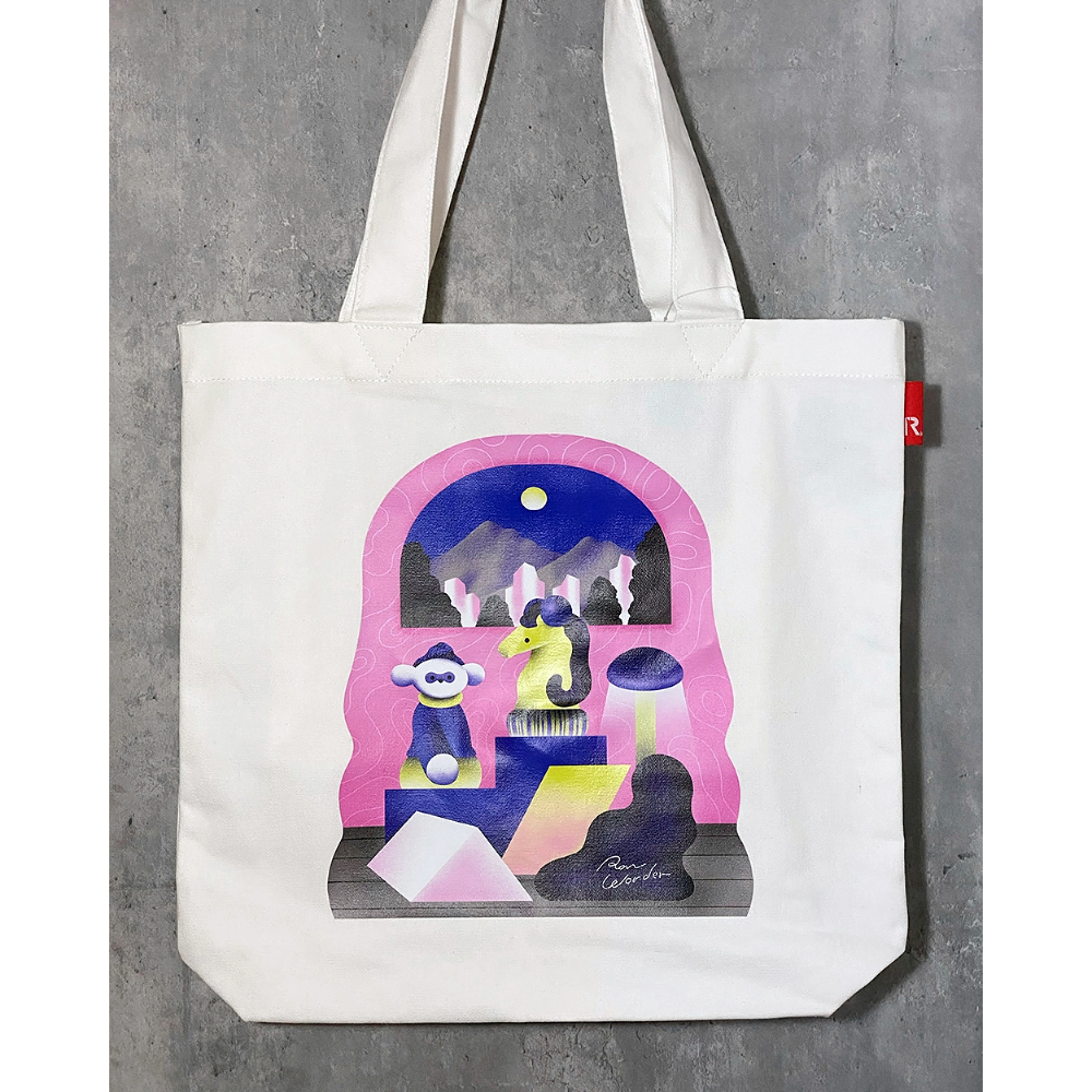ROOTOTE meets 10 SENSE / Ran Kobayashi "Sleepless Nights Tote Bag" / 001504