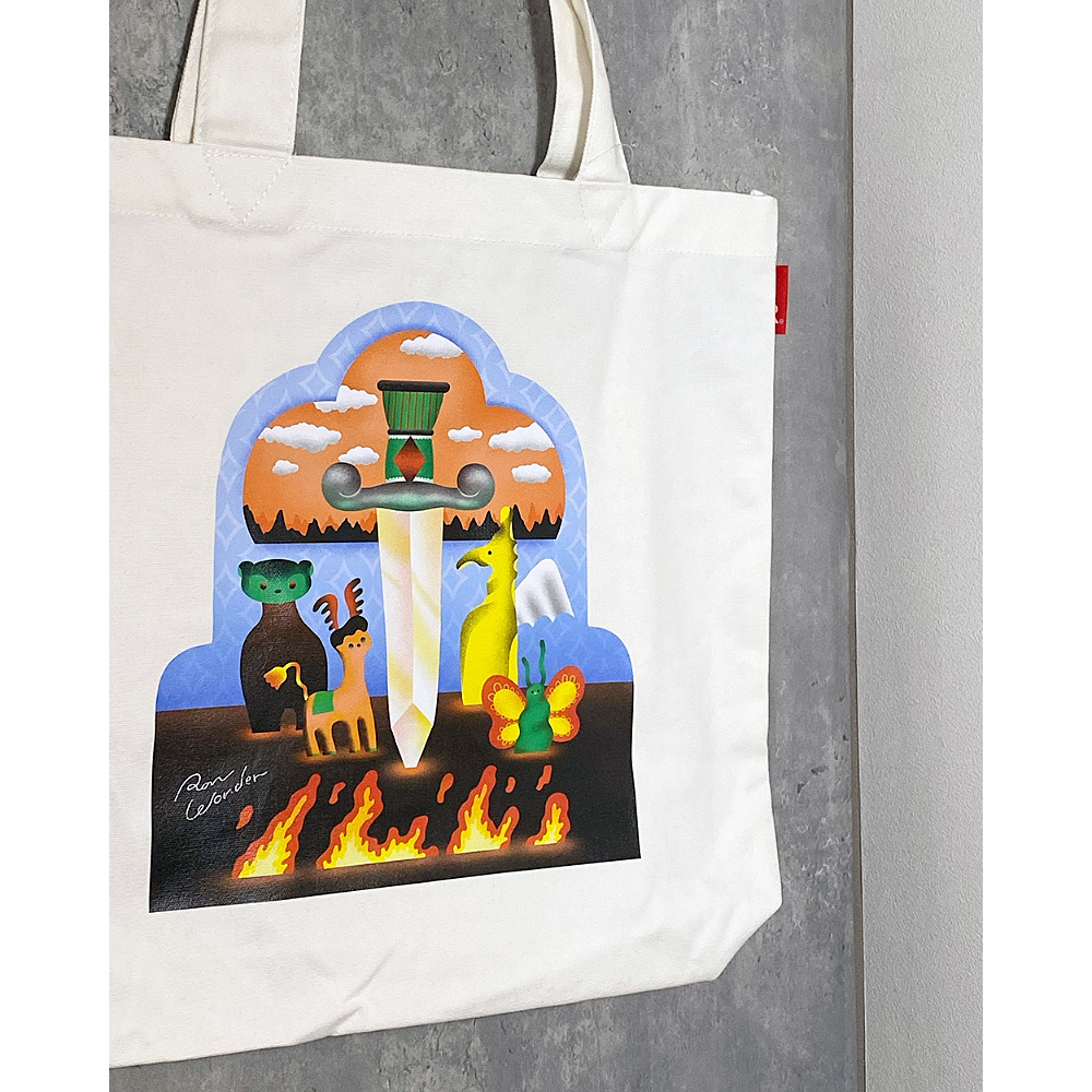 ROOTOTE meets 10 SENSE / Ran Kobayashi "Cute Warrior Tote Bag" / 001505