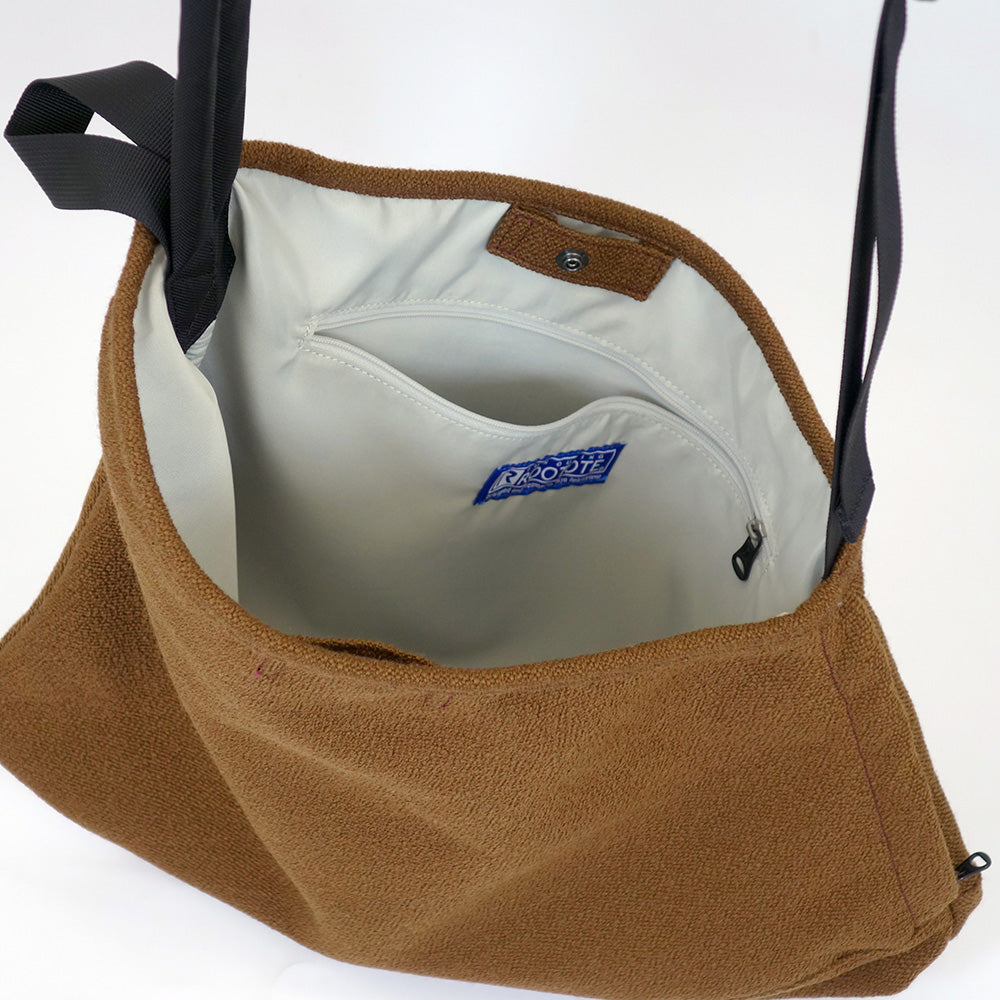 Textile by kvadrat × nendo / ruck-tote Brown / 855102