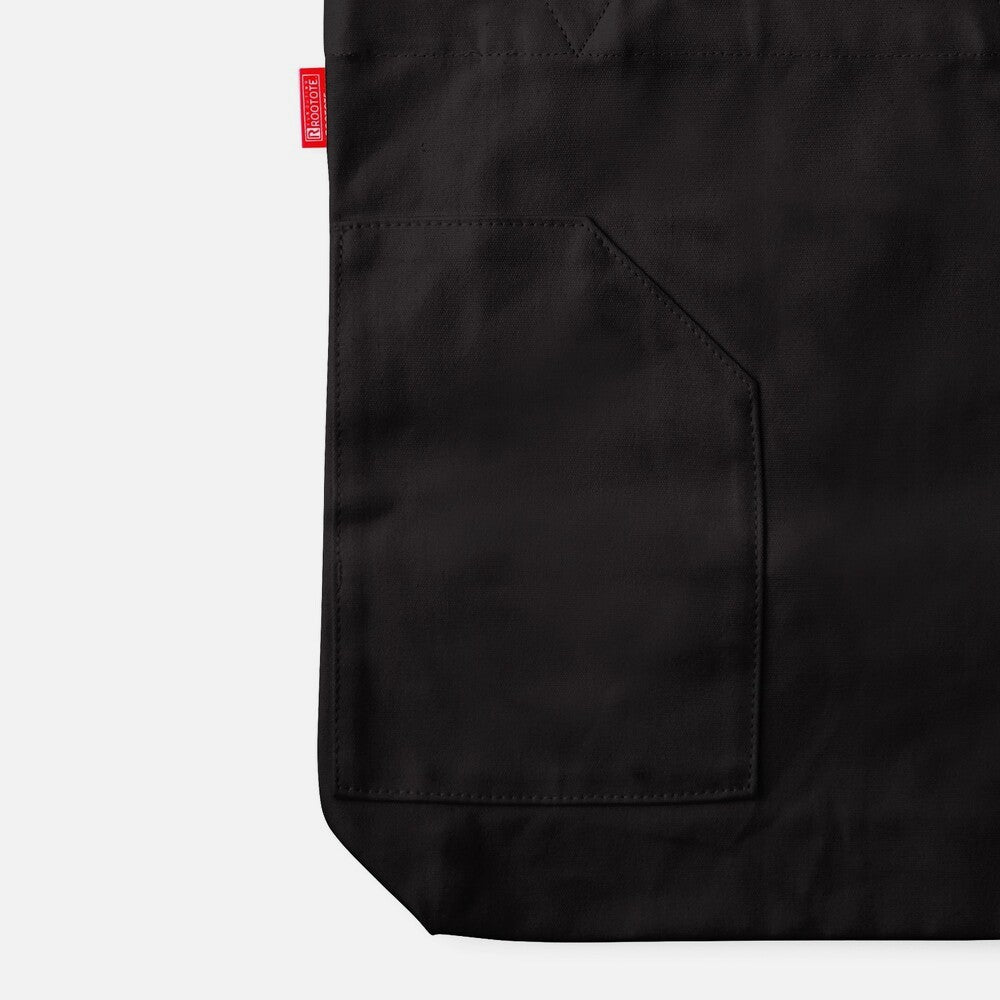 TSUKA YONAKA x ROOTOTE / floating in the morning Tote bag / 000606 (Black)
