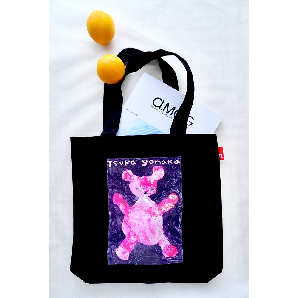 夜中つか×ROOTOTE / にじのふもとトート / 000706 (ブラック)