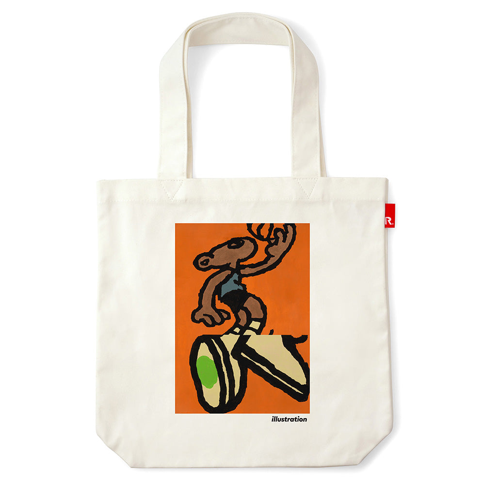 Yuya Sugimoto "Layup shot with gum on the bottom of the foot" / illustration "The Choice" × ROOTOTE / 068403