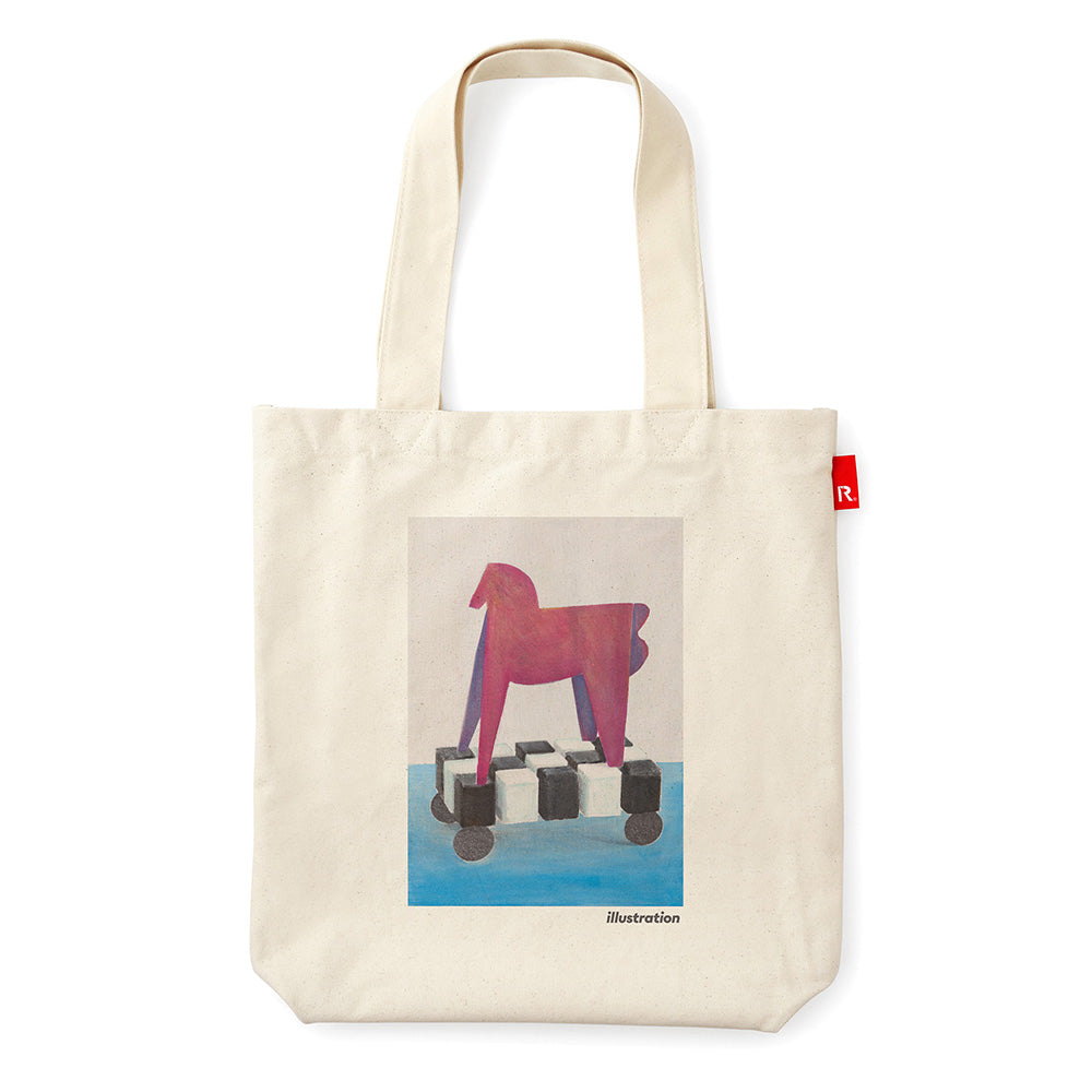 SEIICHI「赤い馬と車」/ illustration"The Choice" × ROOTOTE / 013509