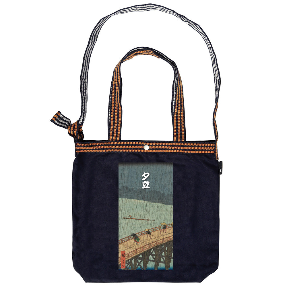 MAEKAKE Series / Ukiyo-e: Shower Tote Bag / 064104