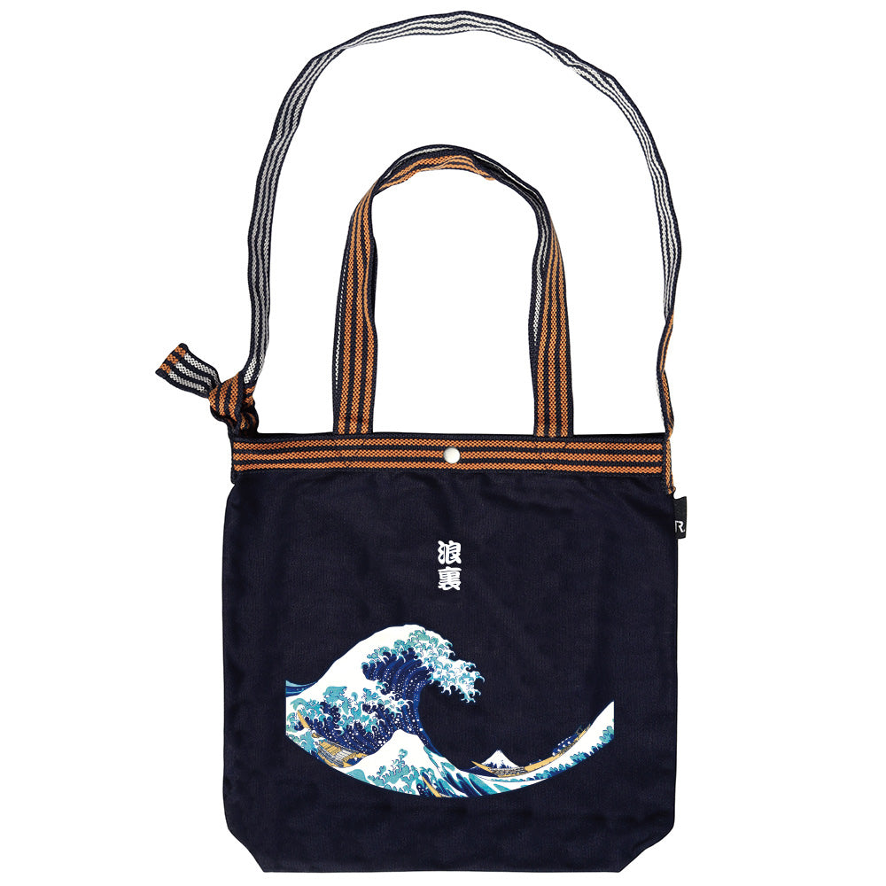 MAEKAKE Series / Ukiyo-e: Namiura Tote Bag / 064101
