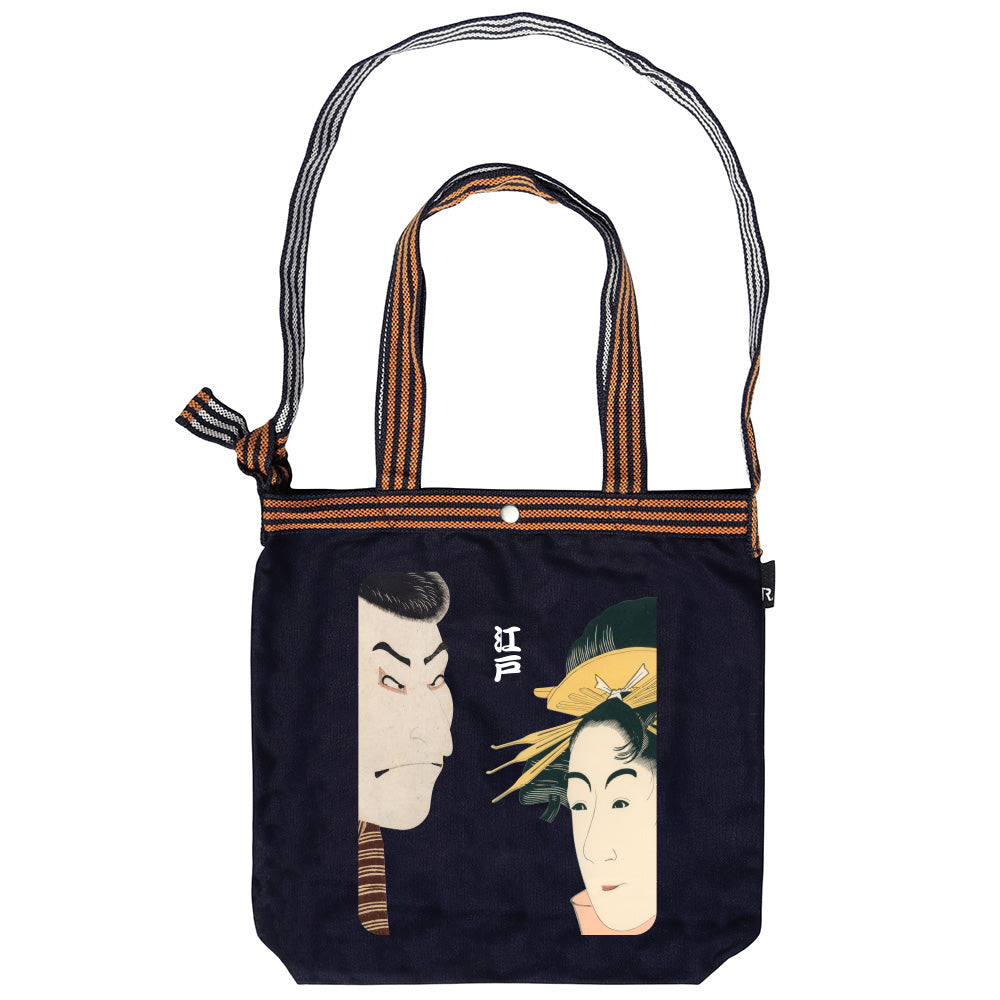 MAEKAKE Series / 浮世絵 : 江戸トートバッグ / 064105