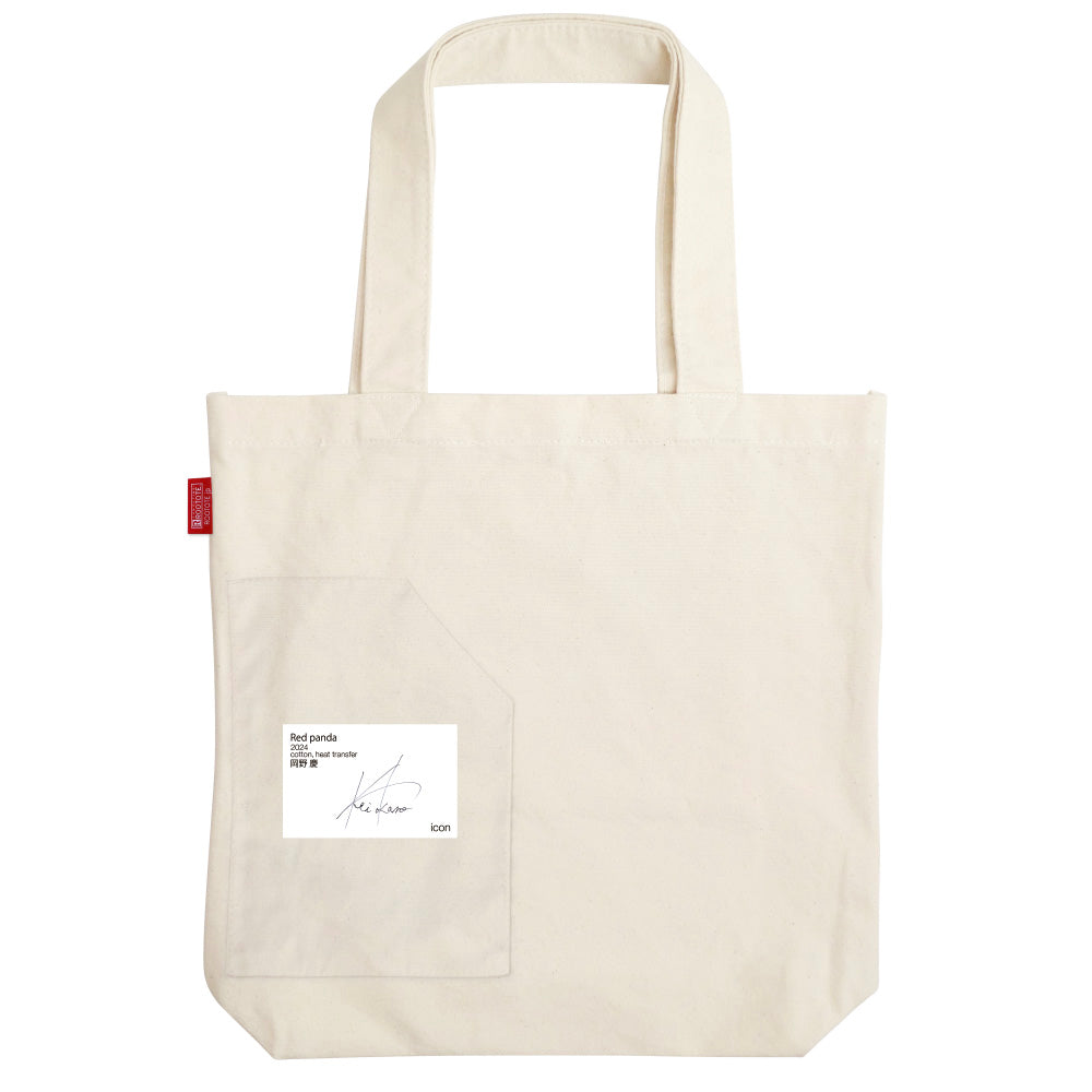 Kei Okano x ROOTOTE / Red panda tote bag / 062603