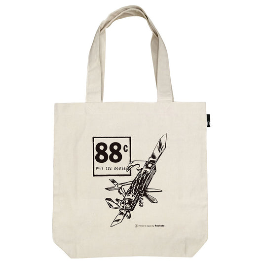 TALL Printed in Japan / CANVAS TOTE BAG "Knife" / 160005