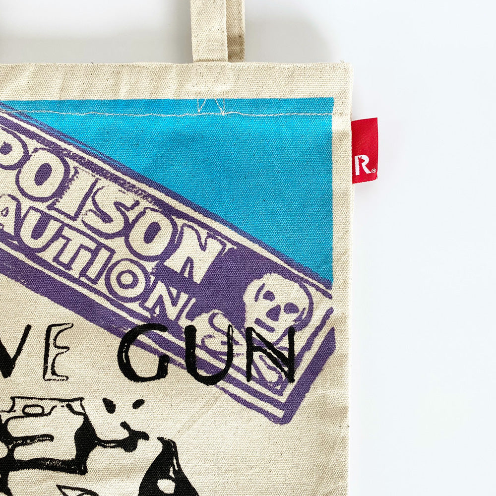Andy Warhol / Have Gun Will Shoot, 1985-6,Poison Caution, 1985-6 Tote / 450104