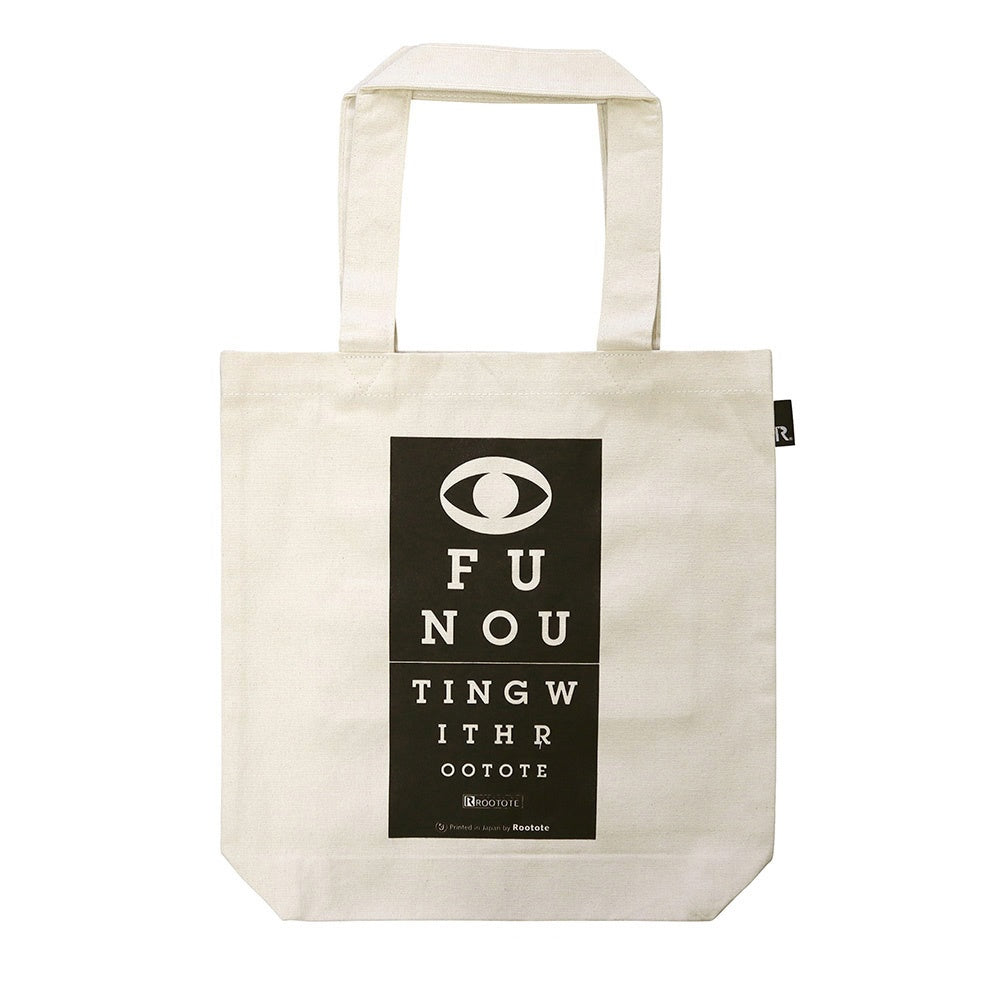 TALL Printed in Japan / CANVAS TOTE BAG "EYE" / 188103