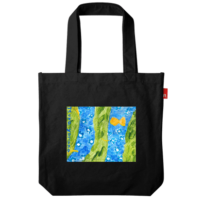TSUKA YONAKA x ROOTOTE / Good-humored butterfly Tote / 000604 (Black)