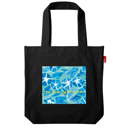 TSUKA YONAKA x ROOTOTE /  floating in the morning Tote bag / 000606 (Black)