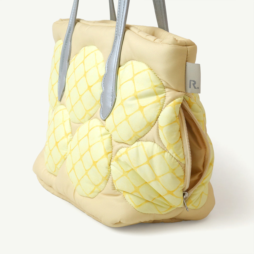 Planning design 2 o'clock x illustrator Tsuyuko x ROOTOTE / Fluffy bread tote "Anpan" / 010601