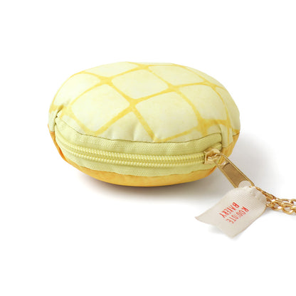 Planning and Design 2ji x Illustrator Tsuyuko x ROOTOTE / "Melon Bread" Fluffy Bread Pouch &amp; Shopper / 013104 