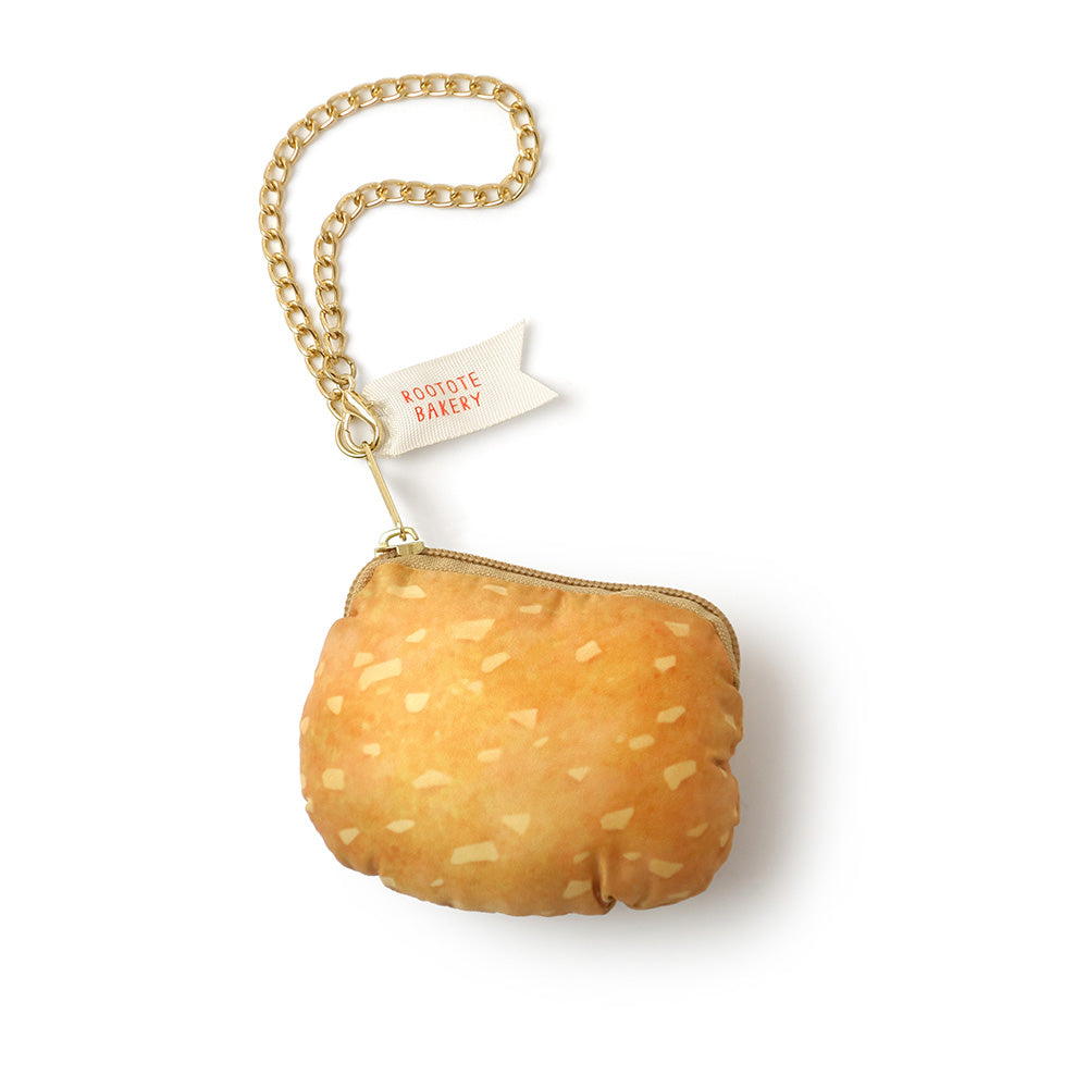 Planning and Design 2ji x Illustrator Tsuyuko x ROOTOTE / "Curry Bread" Fluffy Bread Pouch &amp; Shopper / 013105 