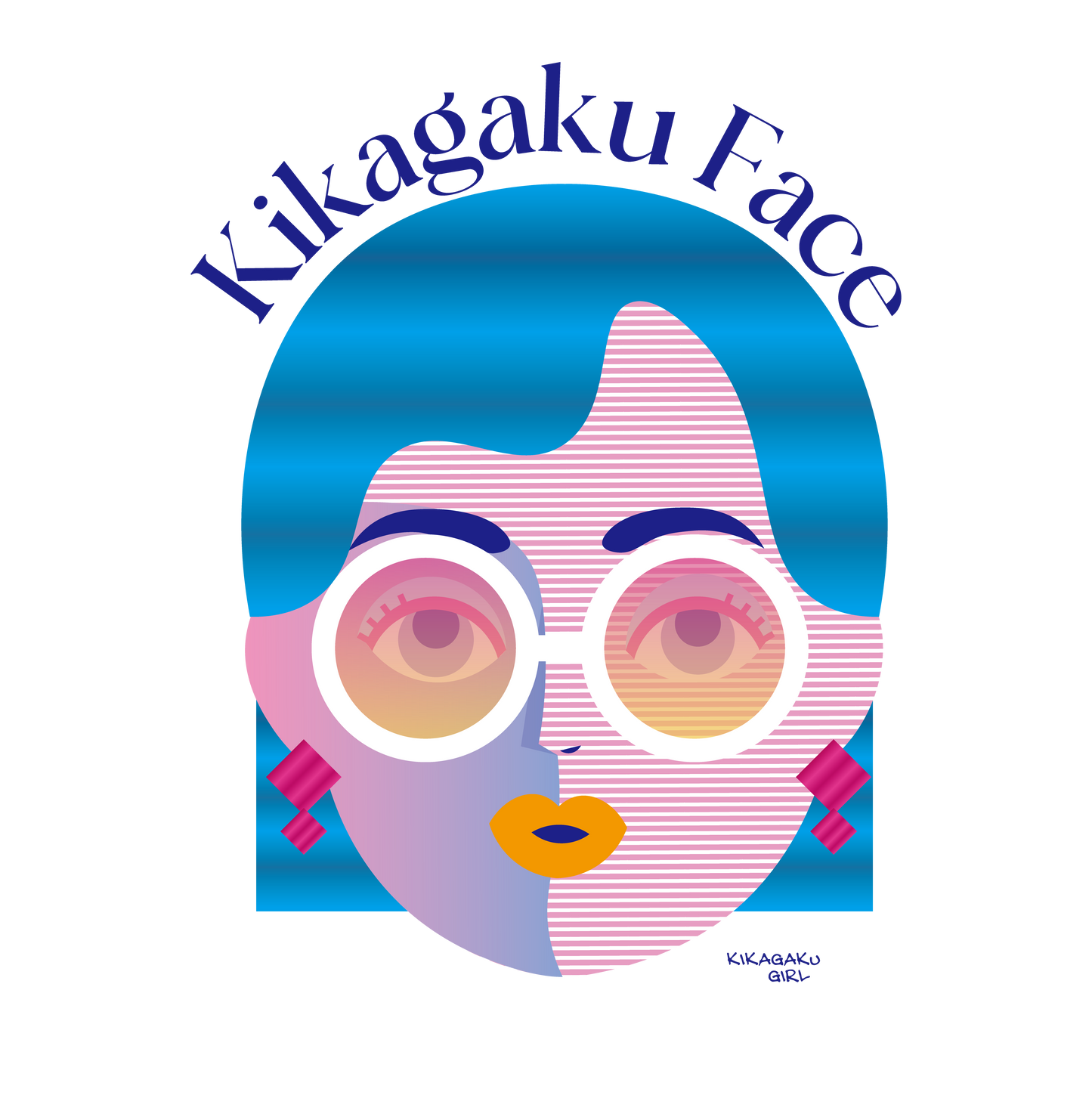 キカガクガール × ROOTOTE / Sunglasses Face TOTE / 015201