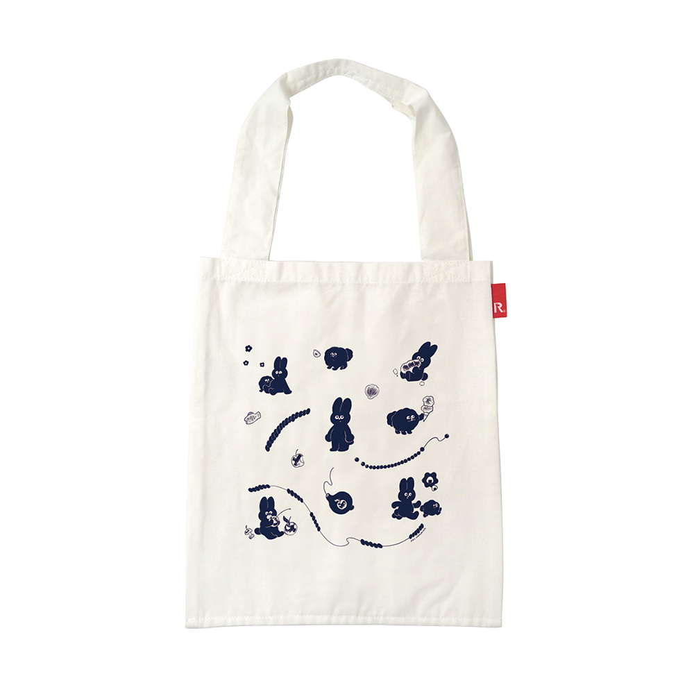 【抽選販売】堀北阿希 × ROOTOTE / うさぎと犬 / 018405（作品+トートバッグ）