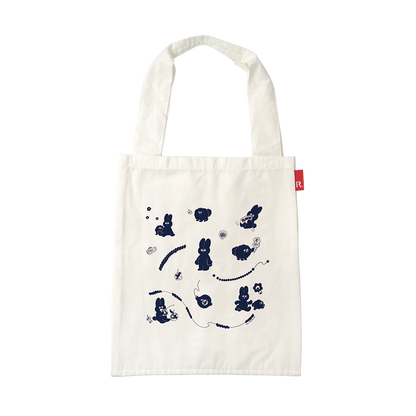 【抽選販売】堀北阿希 × ROOTOTE / うさぎと犬 / 018405（作品+トートバッグ）