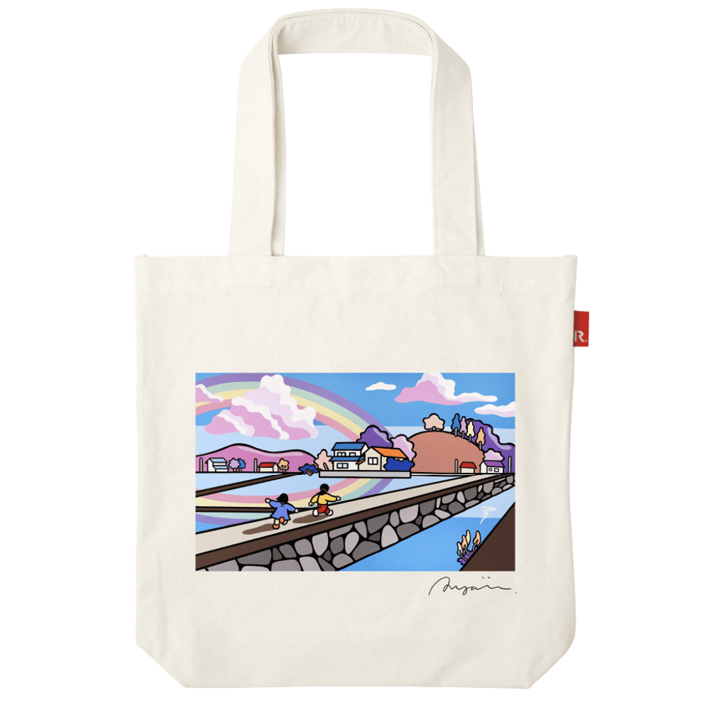 ROOTOTE meets 10 SENSE / Ayairo "Rainbow Tote Bag" / 001401