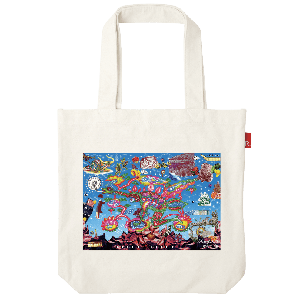 ROOTOTE meets 10 SENSE / Kanda Shinji "Blue Space Tote Bag" / 001404