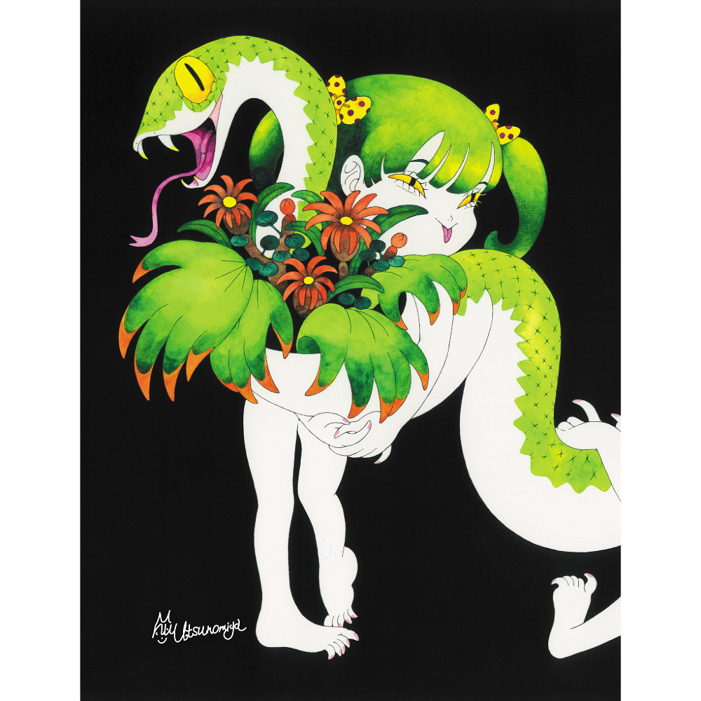 ROOTOTE meets 10 SENSE / Nao Utsunomiya "Tempted Girls Trimmed Tote Bag" / 001409