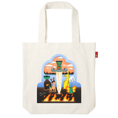 ROOTOTE meets 10 SENSE / Ran Kobayashi "Cute Warrior Tote Bag" / 001505