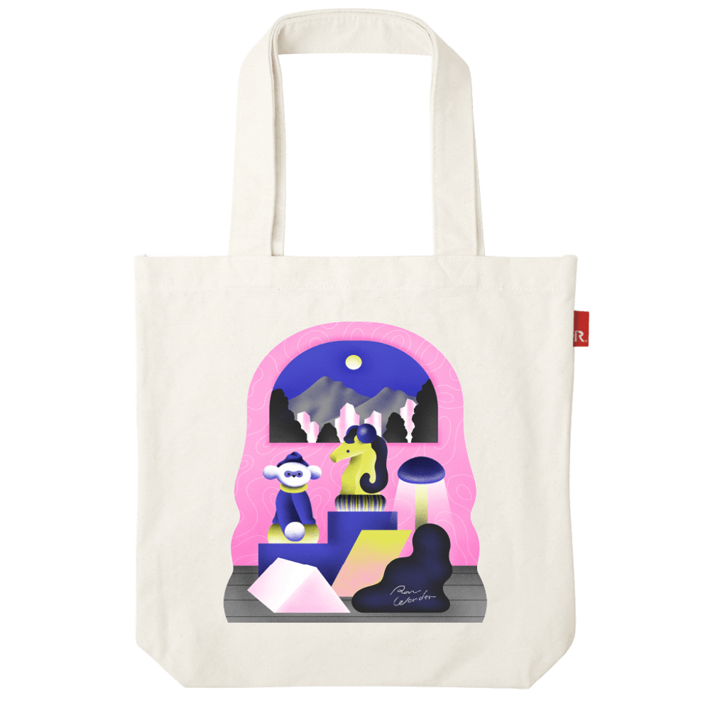 ROOTOTE meets 10 SENSE / Ran Kobayashi "Sleepless Nights Tote Bag" / 001504