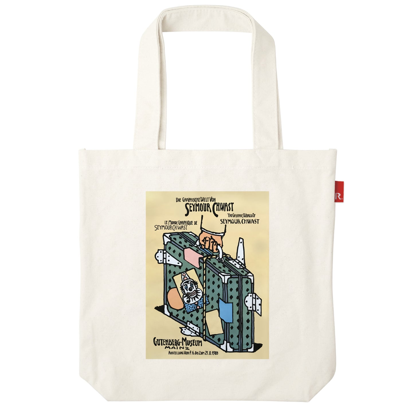 PushPin by Seymour Chwast × ROOTOTE / Gutemberg Museum TALL / 002602