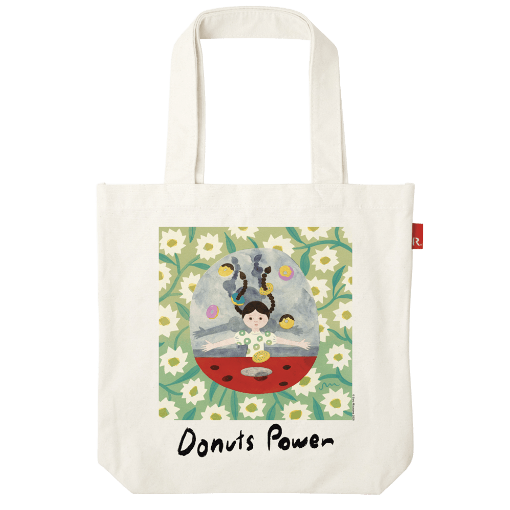 ROOTOTE meets 10 SENSE / Sora Mizusawa "Donuts Power Tote Bag" / 001506