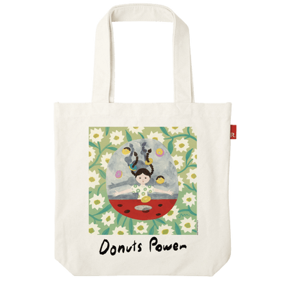 ROOTOTE meets 10 SENSE / Sora Mizusawa "Donuts Power Tote Bag" / 001506