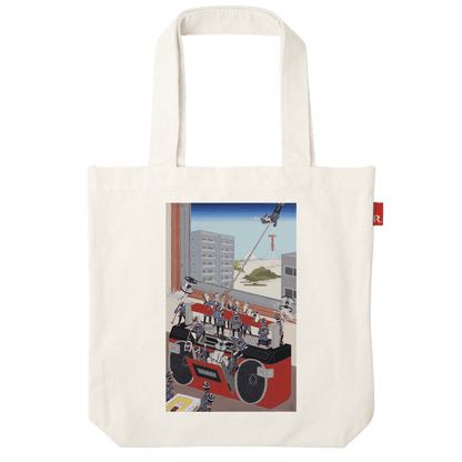 ROOTOTE meets 10 SENSE / Suzuki Hyottoko "razicase tote bag" / 001405