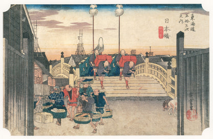 MAEKAKE Series / 浮世絵 : 街道ショルダーバッグ / 064202