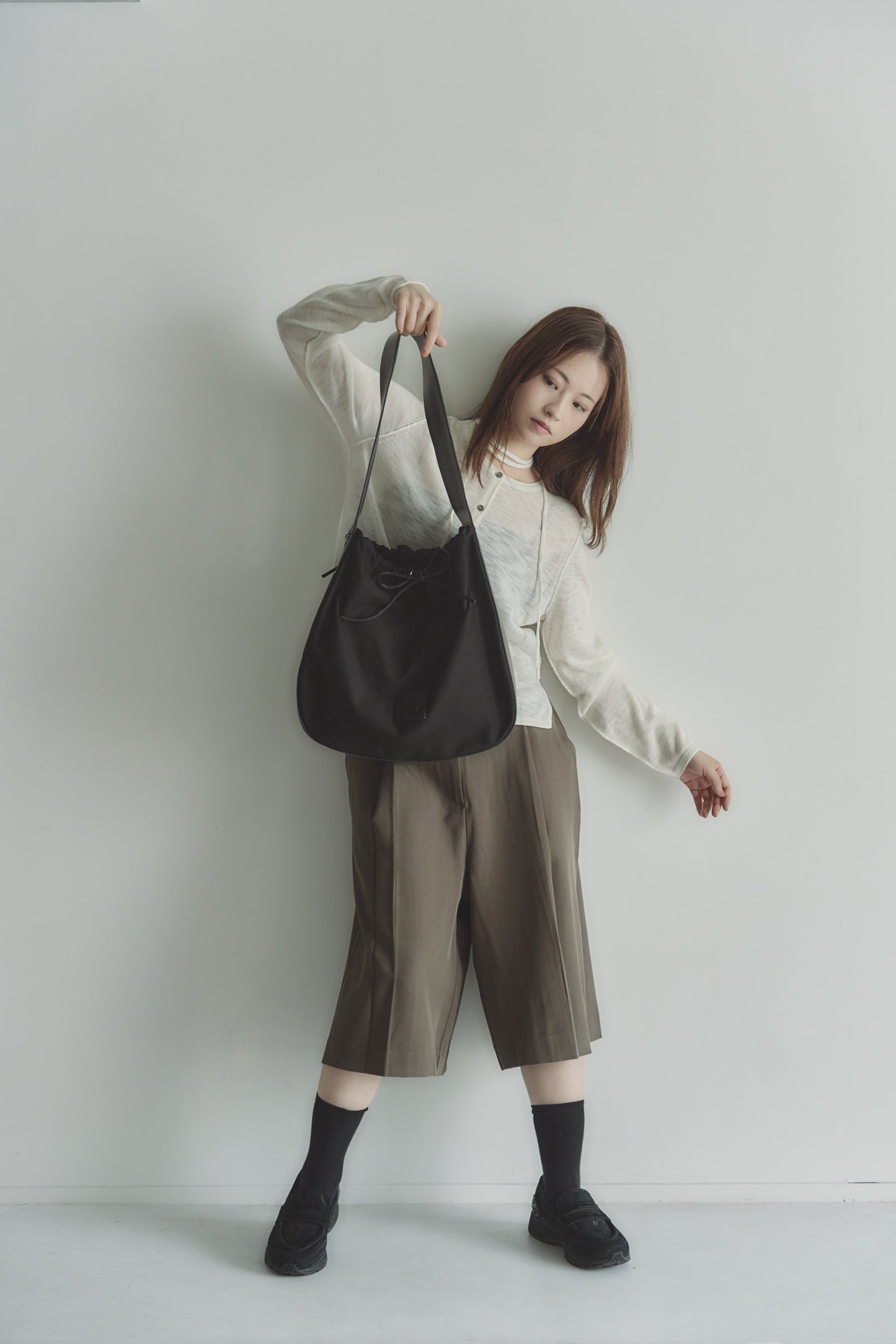 RT；ESKA / Shape Tote - Circle / Black