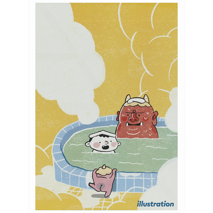 Megumi Ueno "Jigoku-machi no Onsen" / Illustration "The Choice" × ROOTOTE / 037101