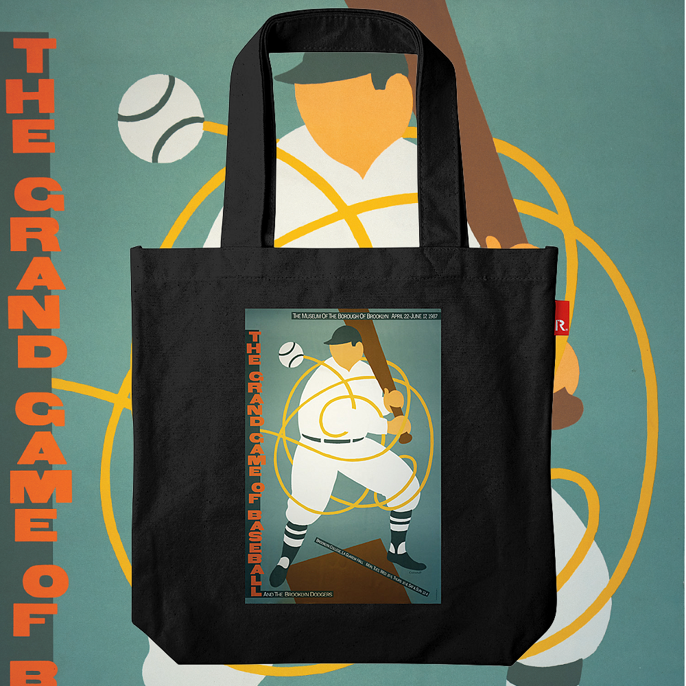 PushPin by Seymour Chwast × ROOTOTE / THE BRAND GAME OF BASEBALL TALL / 002508