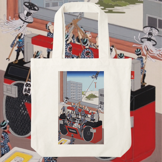 ROOTOTE meets 10 SENSE / Suzuki Hyottoko "razicase tote bag" / 001405