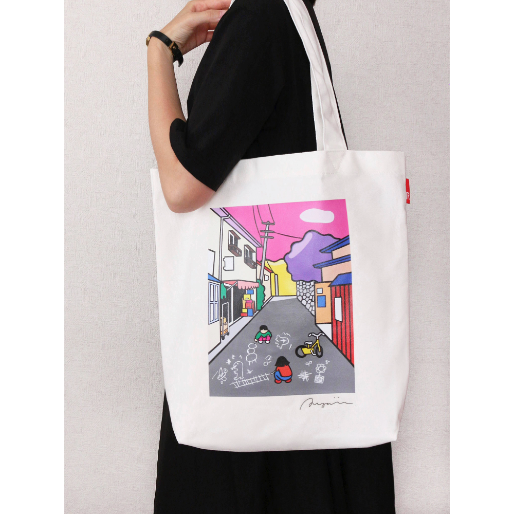 ROOTOTE meets 10 SENSE / Ayairo "Drawing Tote Bag" / 001402