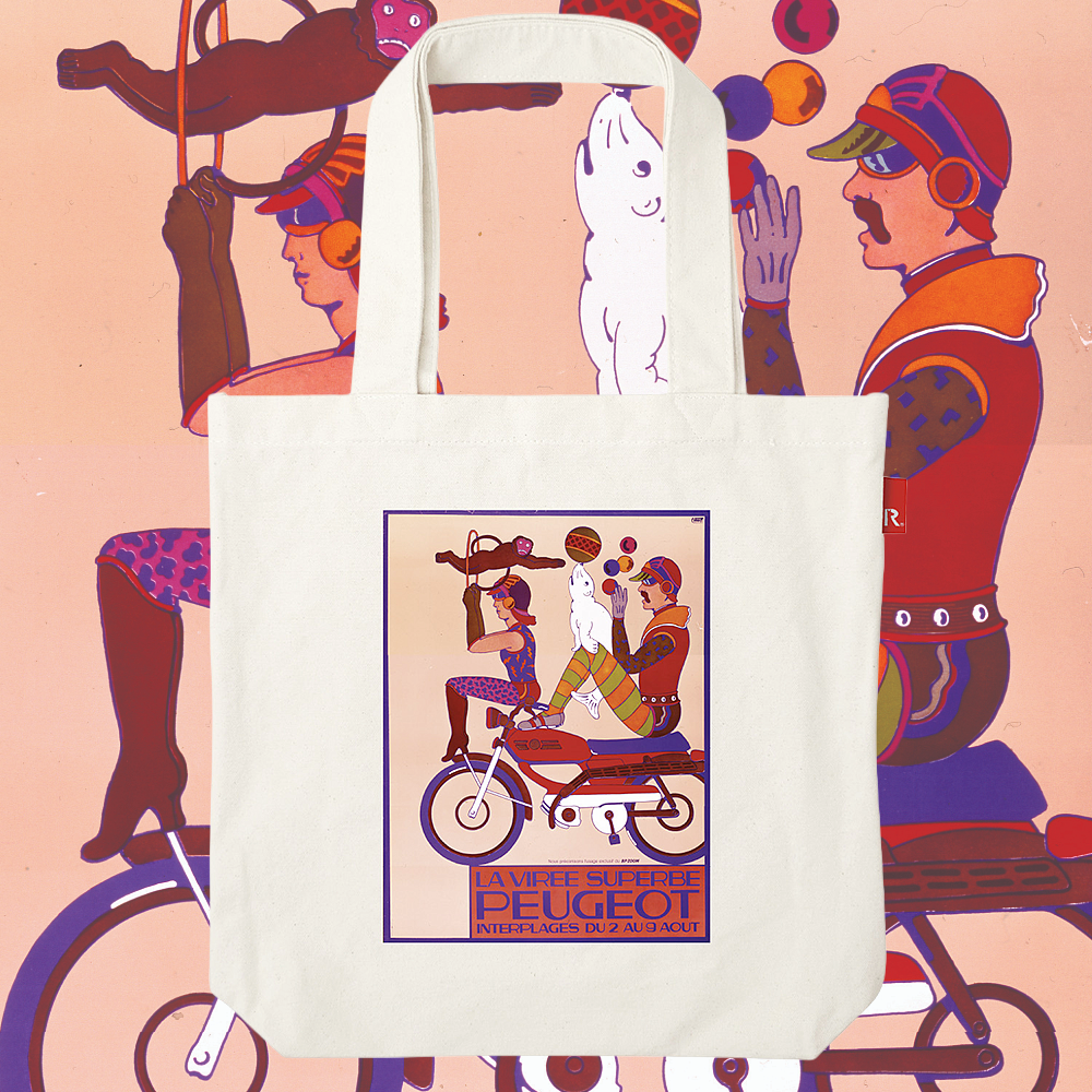 PushPin by Seymour Chwast × ROOTOTE / Peugeot Balade Savuvage TALL / 002401