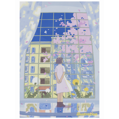 hagi "Memories of Spring" / illustration "The Choice" × ROOTOTE / 037208