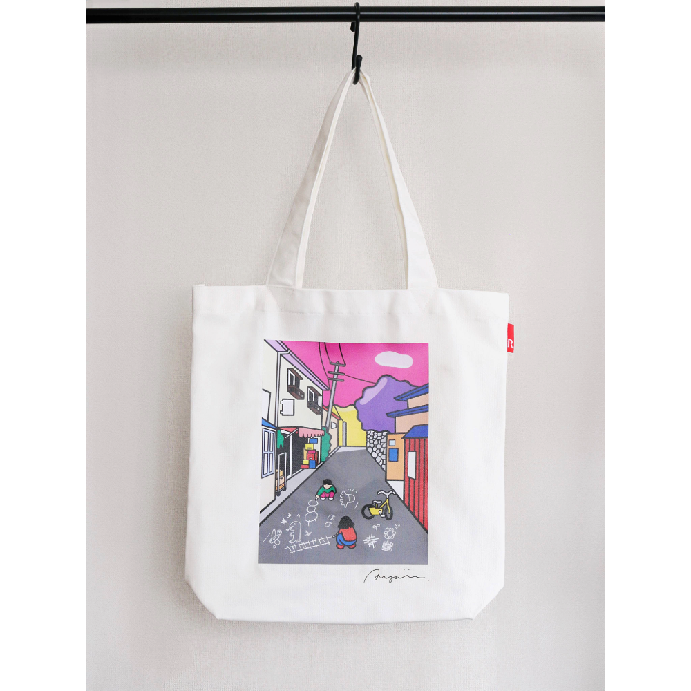 ROOTOTE meets 10 SENSE / Ayairo "Drawing Tote Bag" / 001402