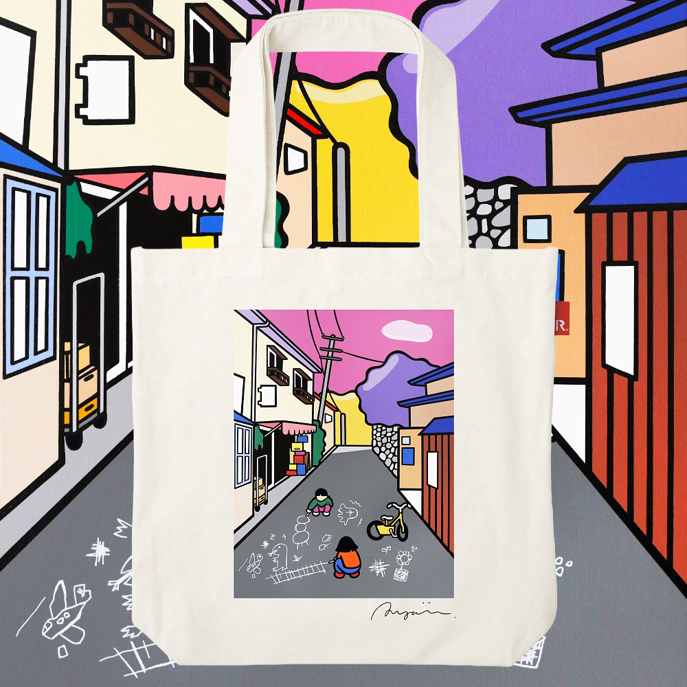 ROOTOTE meets 10 SENSE / Ayairo "Drawing Tote Bag" / 001402