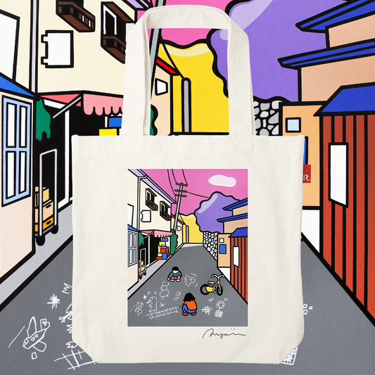 ROOTOTE meets 10 SENSE / Ayairo "Drawing Tote Bag" / 001402