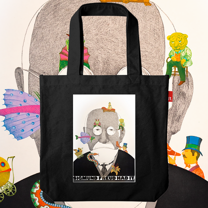 PushPin by Seymour Chwast × ROOTOTE /  SIGMUND FREUD TALL / 002403