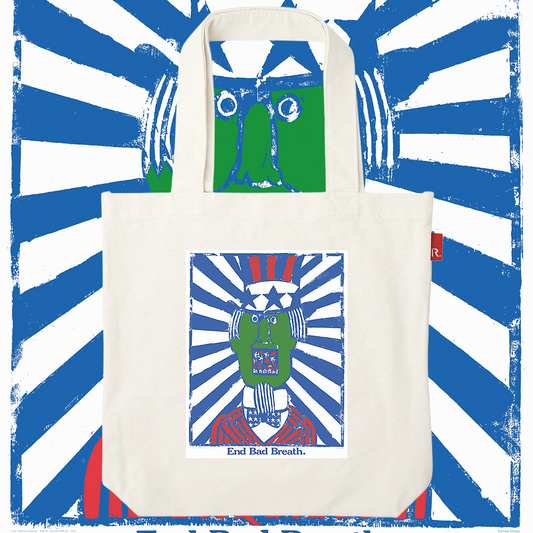 PushPin by Seymour Chwast × ROOTOTE / End Bad Breath TALL / 002407 